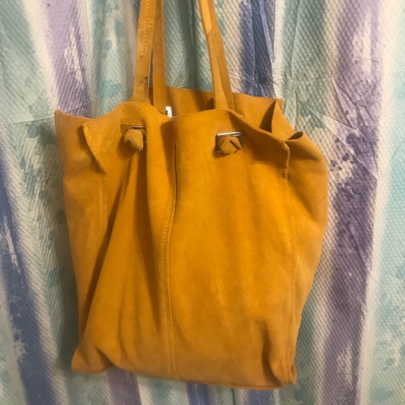 Zara Handbags - Zara suede bag